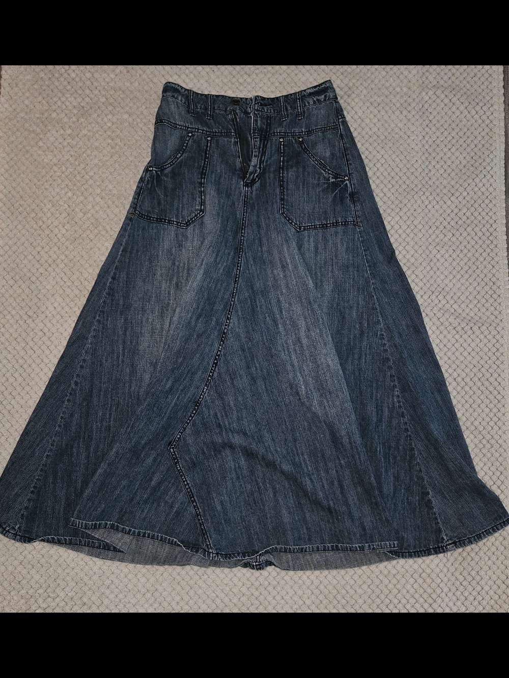 Forever 21 Blue Denim Skirt
